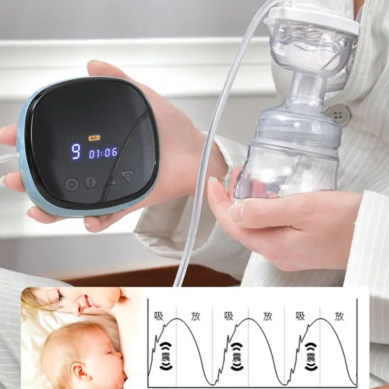 

Electric Breast Pump Milking Machine Automatic Intelligent Milk Collector Massage Maternal Baby Supplies X5XE