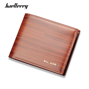 

Baellerry Luxury Wallets Leather Male Small Purse Designer Men's Wallet Multiple Card Slots Bifold Purses & Wallet
