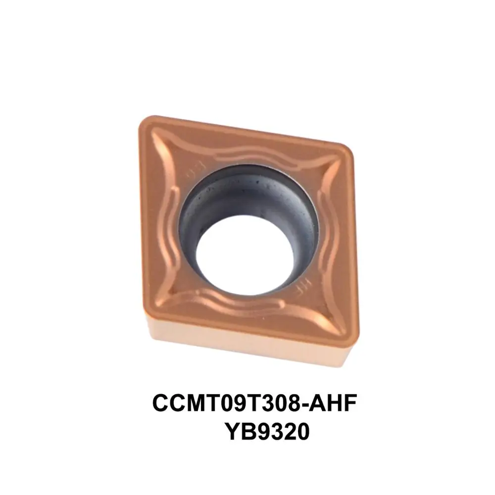 Лучшие нержавеющей стали CNC поворачивая вставка CCMT09T308-AHF YB9320 10 шт./лот класс и chipbreaker высокое качество