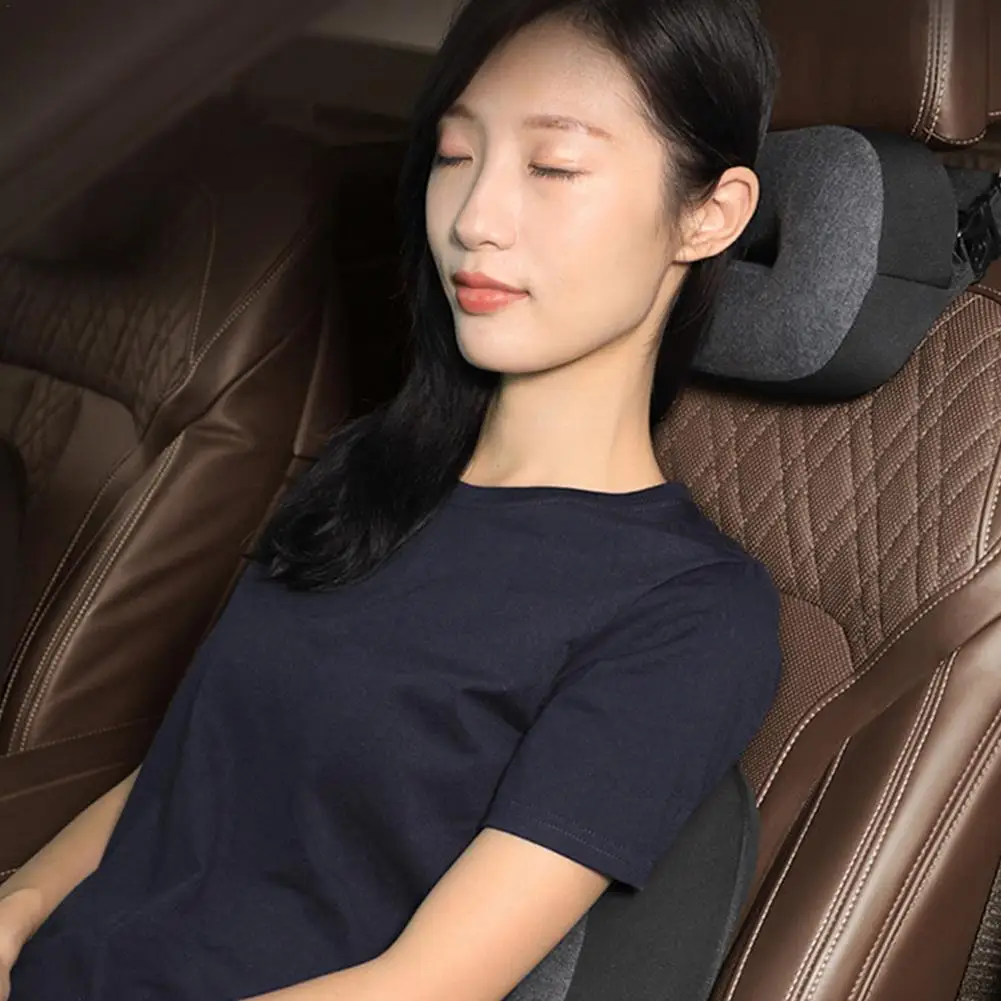 Car Headrest Pillow Support Travel Universal Soft Neck Pillows Cushion