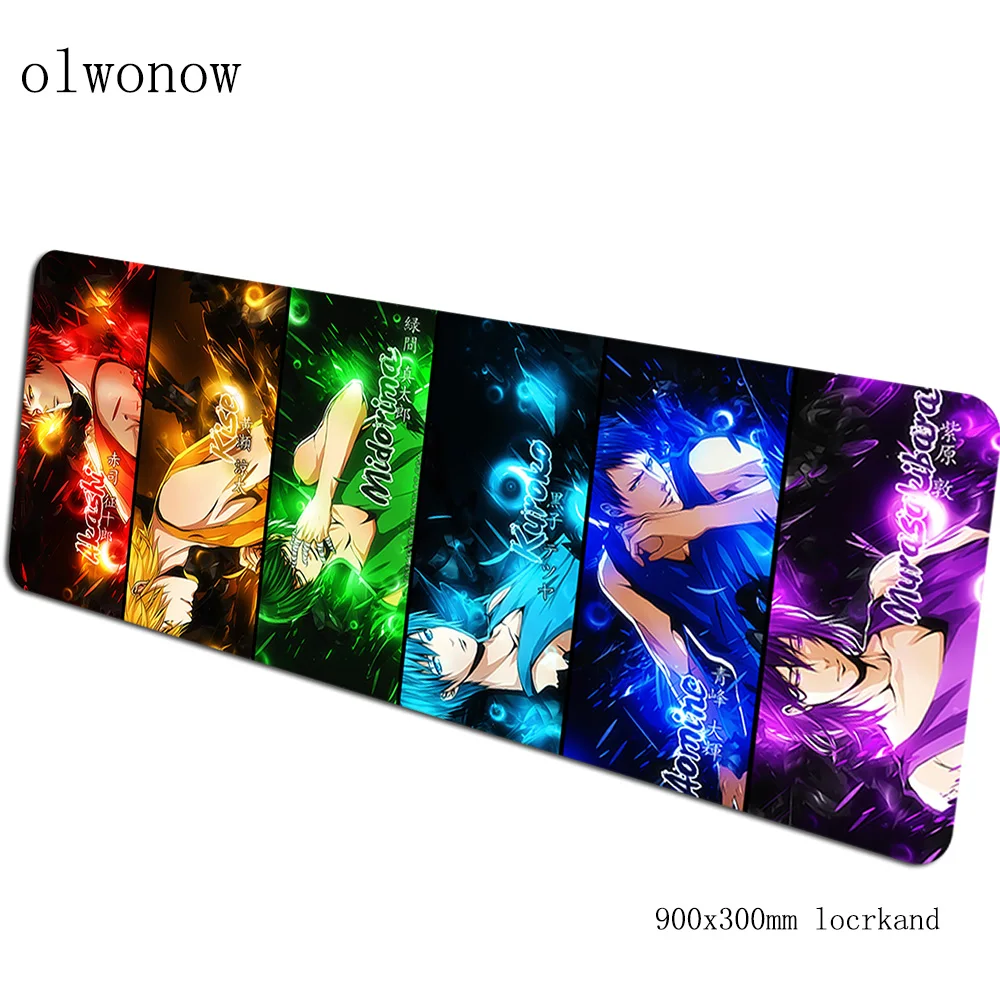 Kuroko no Basuke Высокое качество коврик для мыши 90x30 площадку для мышь Notbook коврик для компьютерной игровая клавиатура со встроенной мышью коврики для мыши