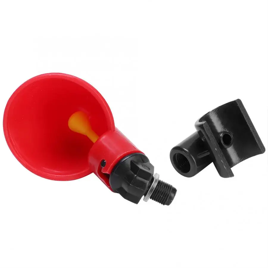 6Pcs/Set Plastic Livestock Automatic Drinking Cup Nipple Universal Drinking Cup Husbandry Equipment