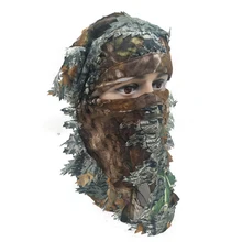 Камуфляжная маска наружная 3D тактическая маска для охоты аксессуары для стрельбы эластичная прочная маскирующая Регулируемая тактическая маска