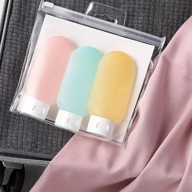 3Pcs/Set 100Ml Colored Empty Bottle Tourism Portable Lotion Gel Refillable Bottles Beauty Travel Cosmetics Kits 3Pcs/Set 100Ml Colored Empty Bottle Tourism Portable Lotion Gel Refillable Bottles Beauty Travel Cosmetics Kits