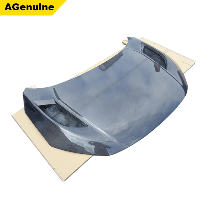 

Великолепная установка, задняя крышка переднего двигателя из настоящего углеродного волокна для Honda Civic 10