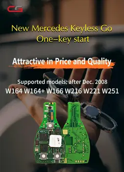 

MB FBS3 BGA KeylessGo Key 315MHZ for W164 W166 W216 S221 W251