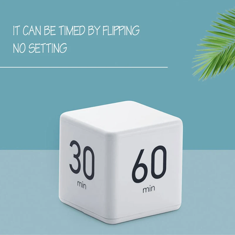 

Square Cube timer Gravity sensor Countdown Reminder Time Management Student Learning Timer Electronic Rollover timer