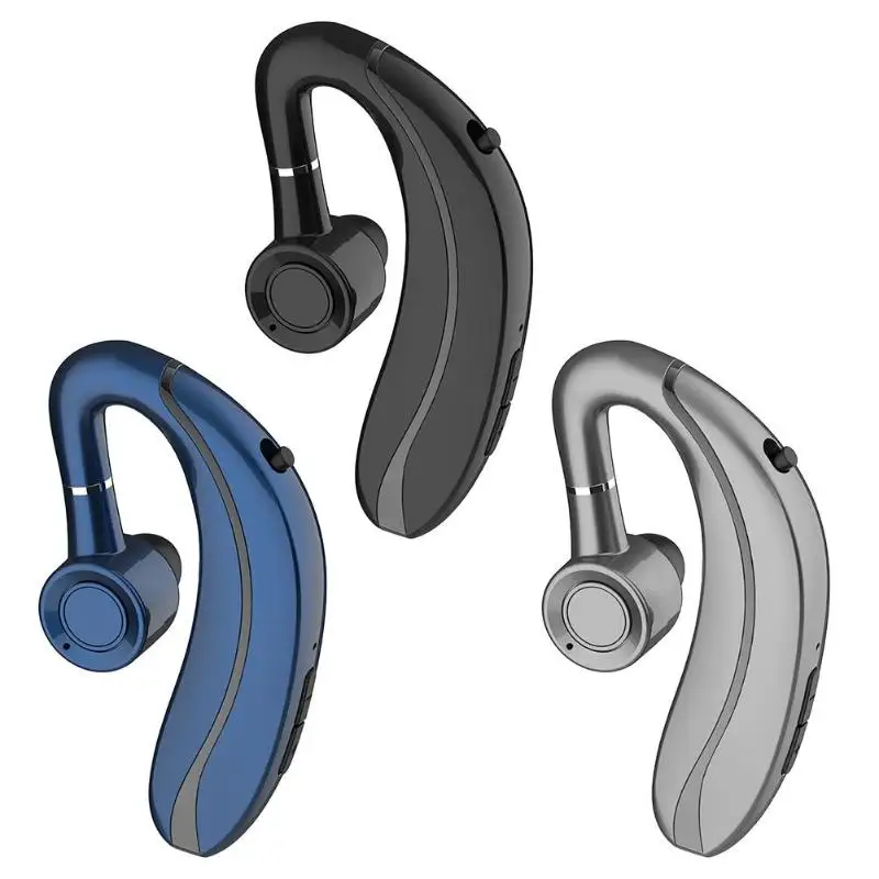 

Q10 Portable Wireless Bluetooth Headphone Single Stereo Earbud Ear Hook Headset Built-in 30mAh Battery Charging about 1.5h