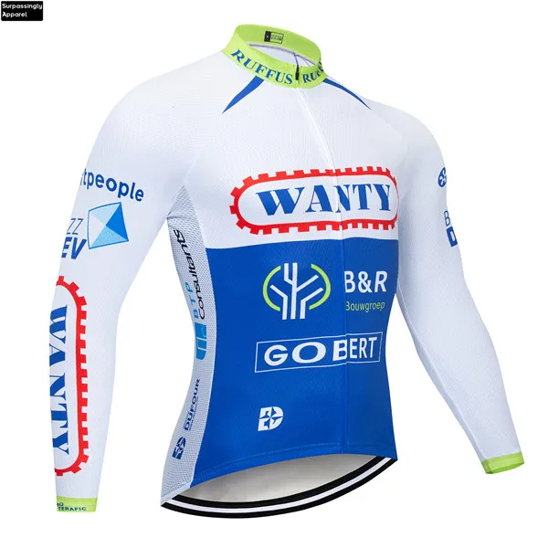 Picture Color 6XL Wanty одежда для велоспорта, велосипедная Джерси, быстросохнущая Мужская велосипедная рубашка с длинным рукавом, профессиональная одежда для велоспорта, велосипедная майка, осень - Цвет: Picture Color