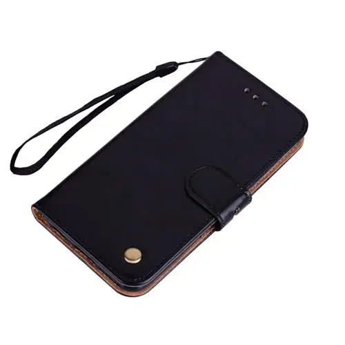 Роскошный кожаный чехол-книжка с кошельком для Xiaomi Redmi Note 7, 6, 5 Pro, чехол для Xiomi Redmi 7A, 6A, GO 5 Plus, S2, K20, Note 4, 4X, 5A, Fundas - Цвет: black