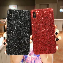 С сияющими блестками и пайетками чехол для samsung Galaxy S10 S9 A7 A750 задняя крышка A6 A8 J4 Plus j6 J8 J2 J7 A70 A50 чехол для телефона Coque