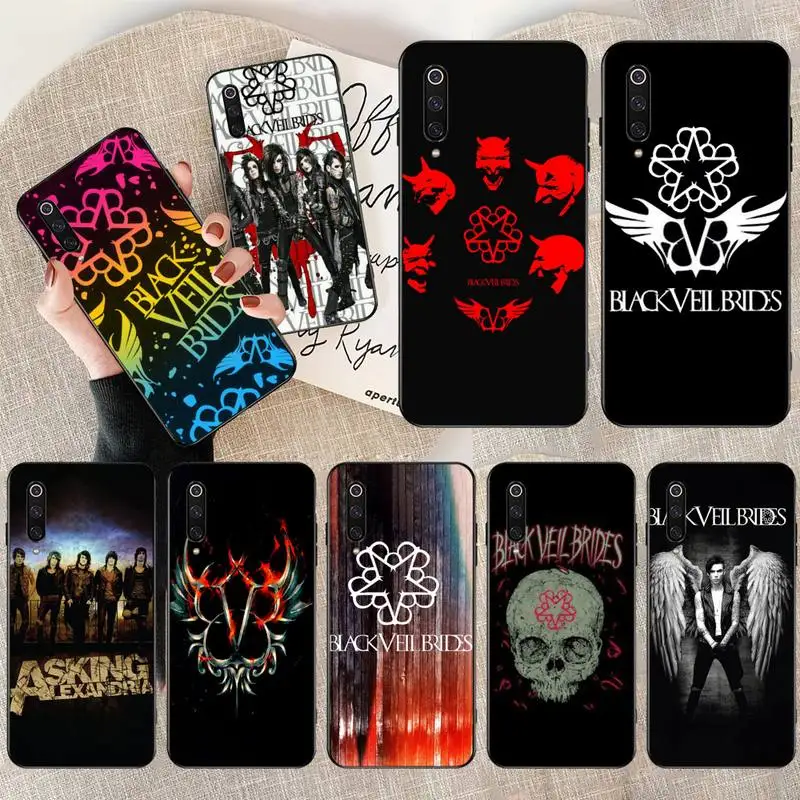 Чехол PENGHUWAN Black Veil Brides BVB для мобильного телефона Redmi Note 8 8A 7 6 6A 5 5A 4 4X 4A Go Pro Plus
