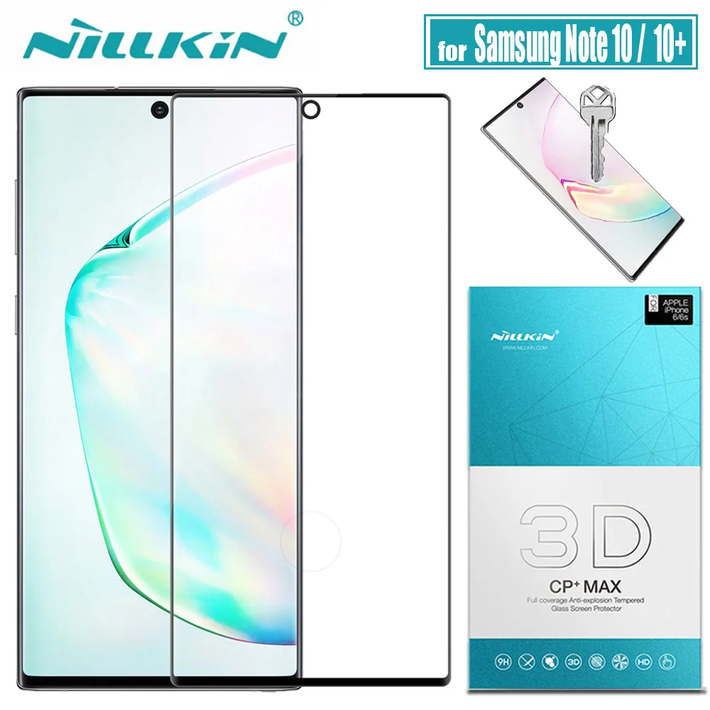 Для samsung Note 10 Plus 5G Защитное стекло для экрана Nillkin 3D полное покрытие защитное закаленное стекло для Galaxy Note 10+ Note10