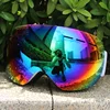 UV400 Anti-fog Double Layers Ski Goggles Lens Ski Mask Glasses Skiing Snow Snowboard Eyewear Mirror Polarize Goggles for Adults 4