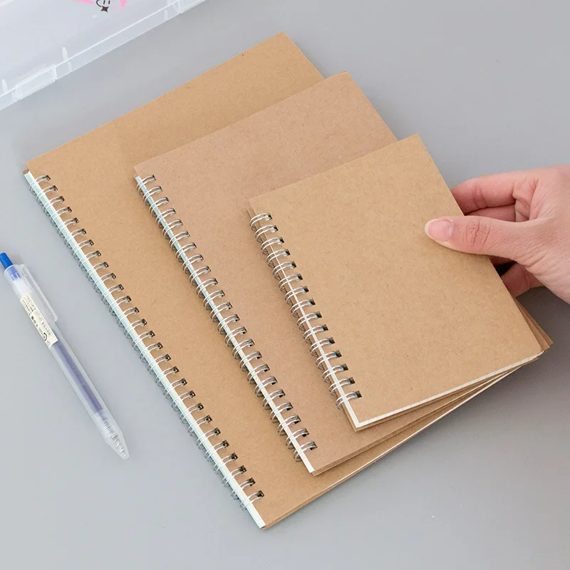 

A5 B5 Bullet Journal notebook Dot matrix Line Blank grid Kraft Design Drawing planner Book Agenda Office school supplies Gift