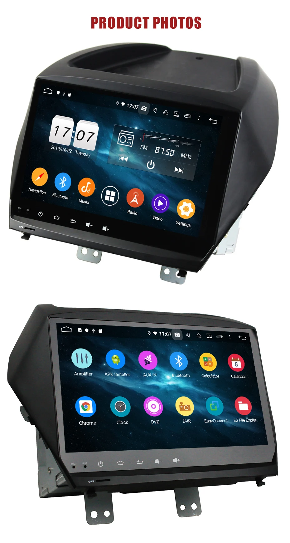 Clearance KANOR Android 9.0 4+32g car radio multimedia player for hyundai ix35 tucson android with gps navigation 9 Clearance KANOR Android 9.0 4+32g car radio multimedia player for hyundai ix35 tucson android with gps navigation 9