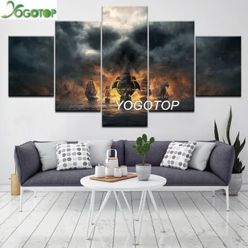 

diy Diamond Painting puzzle 5D Full Square/round Drill Mosaic Diamant Embroidery Home Decor Caribbean Movie 5 Panel ML1160