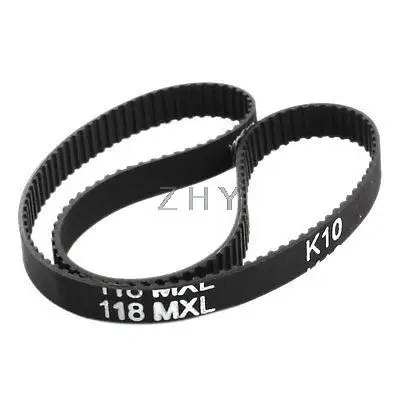 118MXL025 148 зуб 6,4 мм ширина 2,032 мм шаг черный паз Ремень ГРМ 11,8"