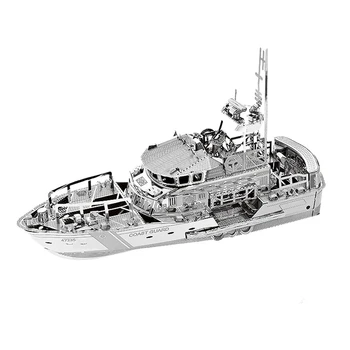 

1:100 3D MODEL Metal Kits DIY Puzzle Assembly Model LIFEBOAT C22201 2 Sheets Stainless Steel Creative Toys Gift