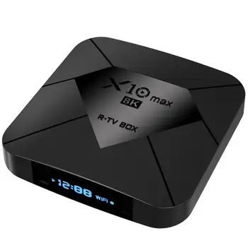 

X10 Max BOX 4K TV Box Android 9.0 Smart Set Top BOX S905X3 Core Smart TV BOX H.265 3D Media Player For HDMI IPTV
