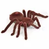 New Scary Remote Control Creepy Soft Plush Spider Infrared RC Tarantula Toy Kid Gift 5