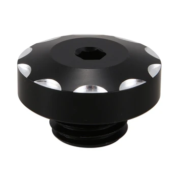 

Motorcycle Oil Filler Cover Screw Plug Cap Bolt for TRIUMPH STREET TWIN STREET CUP BONNEVILLE/ Black T120