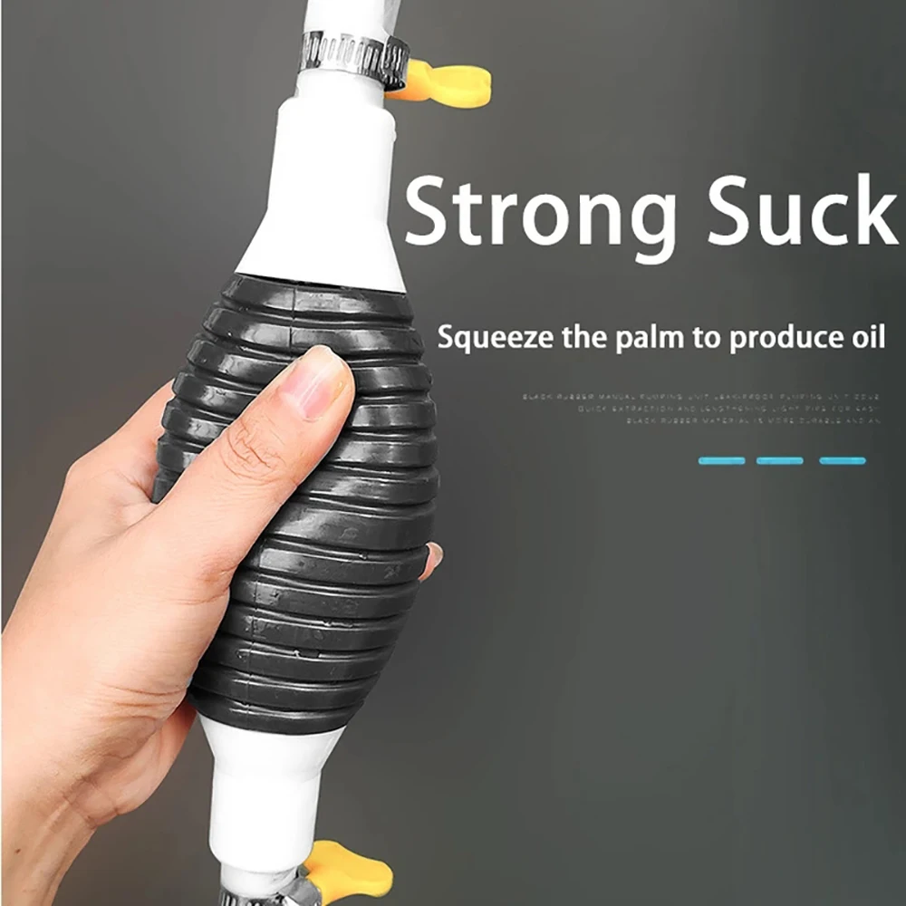 5pcs Manual Fuel Pump High Flow Car Motorcycle Hand Siphon Water Fish Tank Oil Gasoline Petrol Diesel Liquid Transfer Tools | Автомобили и