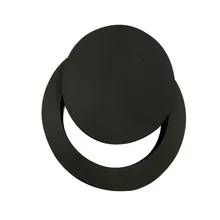 6,5 дюймов Автомобильный Динамик кольцо бас отделка двери звукоизоляция хлопок аудио динамик s самоклеющиеся звуконепроницаемые кольца