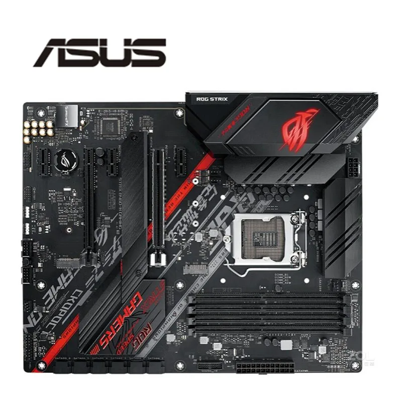 Подержанная материнская плата для Asus ROG STRIX B460-H GAMING оригинальная Intel B460 DDR4 LGA 1200