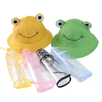 

Kids Protective Clear Face Shield Safety Mask Isolation Eye Face Protector