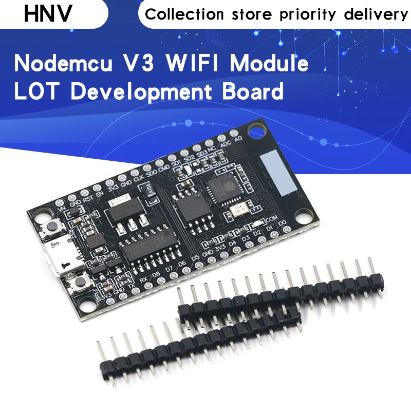  1pcs NodeMCU V3 Lua WIFI module integration of ESP8266 + extra memory 32M Flash USB-serial CH340G | Электронные компоненты и