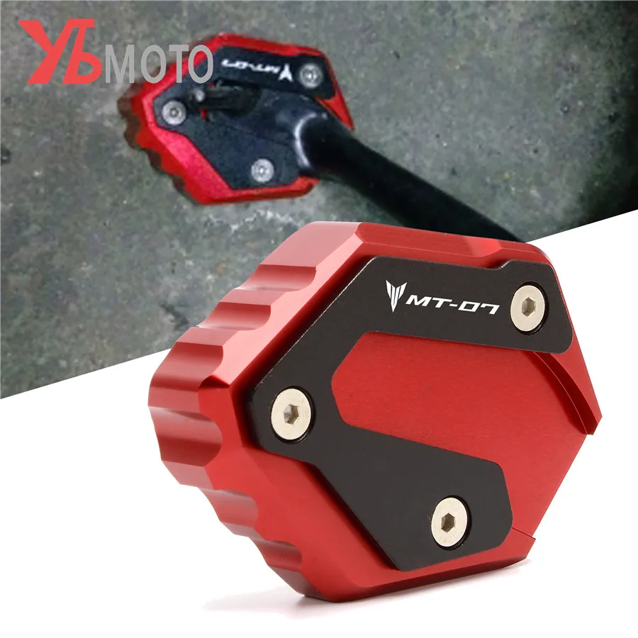 Боковая подставка для мотоцикла CNC удлинительная пластина YAMAHA MT 07 FZ07 2019 2020 FZ6