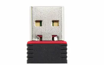 

200pcs RT5370 150Mbps Wireless Adapter 150M USB 2.0 WiFi Wireless Network Networking Card 802.11 b/g/n 2.4GHz LAN Adapter