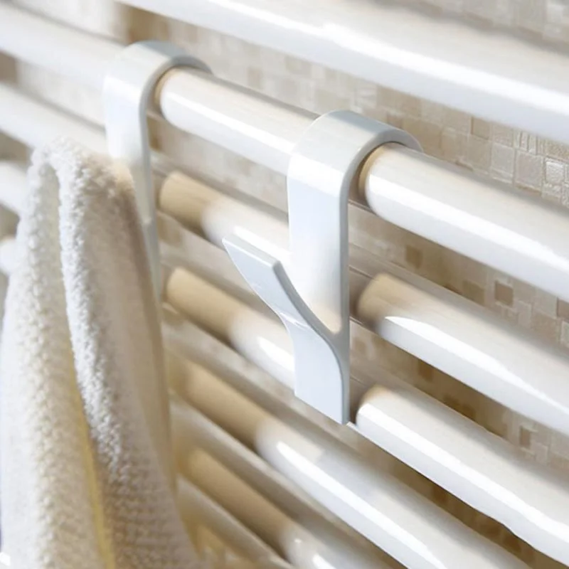 

Multiple Styles High Quality Hanger For Heated Towel Radiator Rail Bath Hook Holder Clothes Hanger Plegable Scarf Hanger 6Pcs