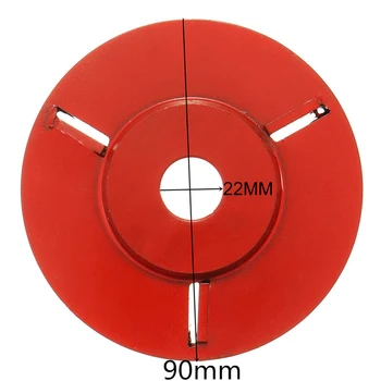 

Milling Cutter Red Alloy Polishing Wood Carving Angle Grinder Carpentry Tools