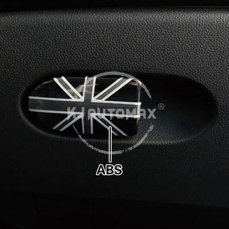KJAUTOMAX для Mini Cooper R60 коробка для хранения ручка украшения ABS пластик красный серый Джек Юнион Джек розовый Checker