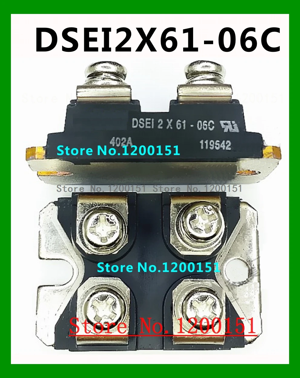 

DSEI2X61 DSEI2X61-06C MODULES