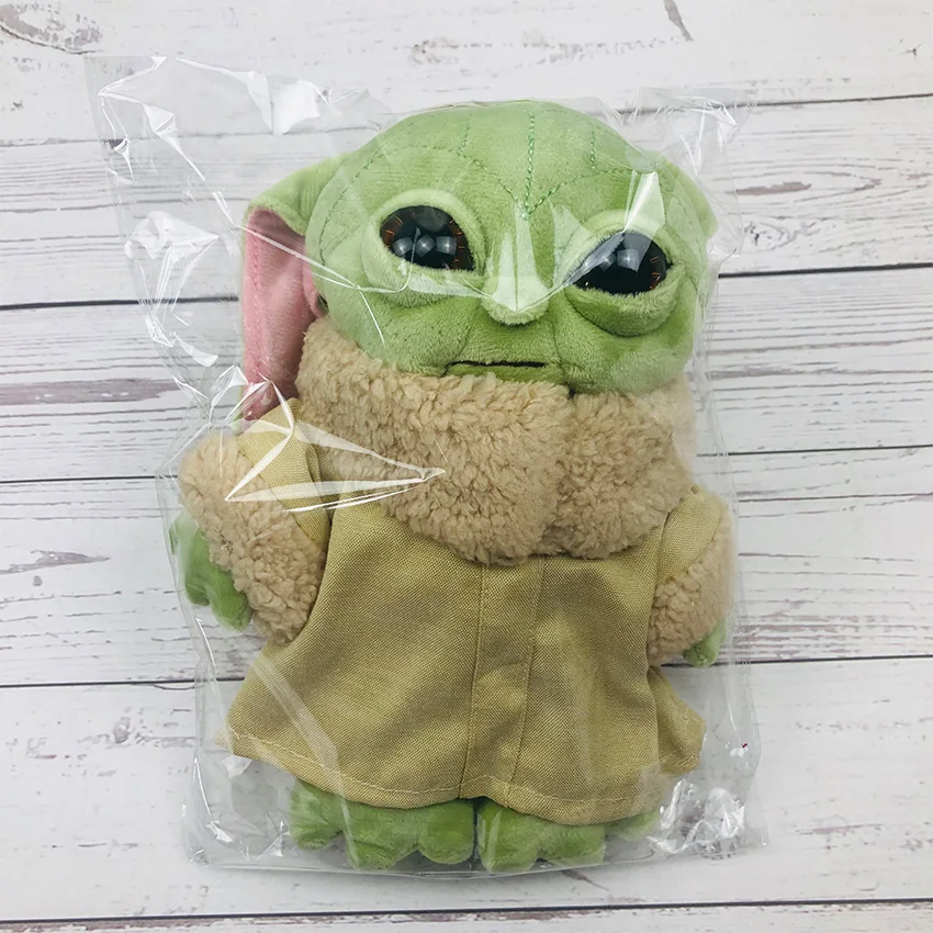 New 11-34cm baby yoda plush Spot Toy Master Yoda Plush Pendants Soft Stuffed Animals Dolls Keychains birthday gift for kid child