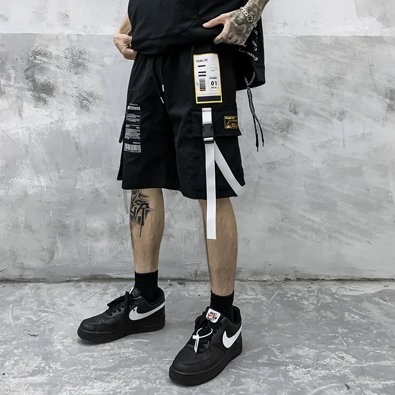 Streetwear Summer Men Casual Shorts Hip 