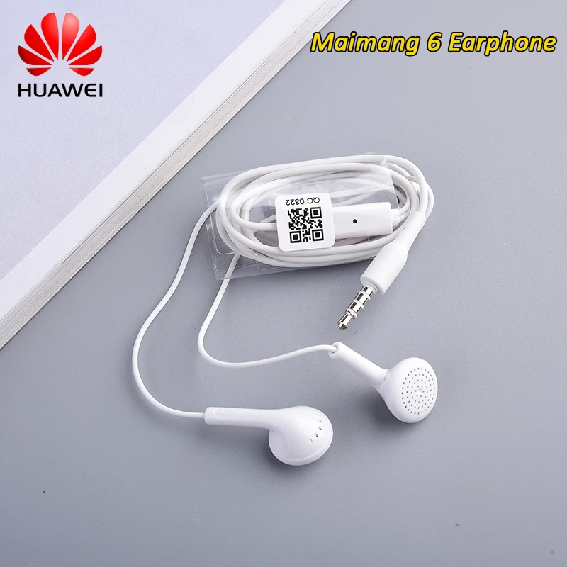 Наушники-вкладыши HUAWEI 3 5 мм гарнитура с проводным микрофоном регулятор звука для