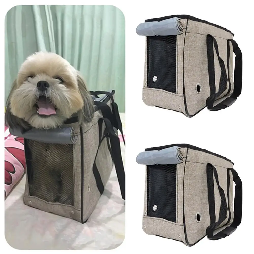 Портативный собака кошачья переноска для питомцев щенком, дорожные сумки Обувь с дышащей сеткой маленькая собака кошка переноска для чихуахуа исходящие Сумочка для домашних животных