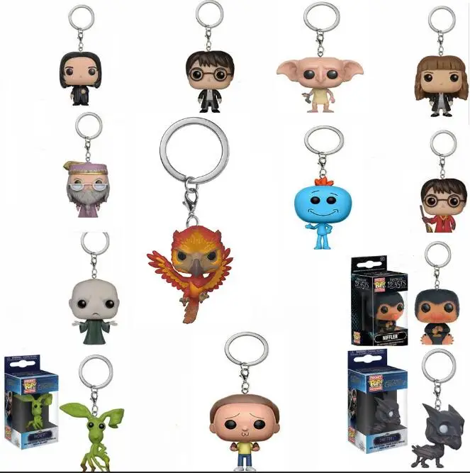 Новинка экшн фигурки FUNKO POP HARRI FAWKES HEDWIG Поттер Гермиона Дамблдор Волдеморт брелок