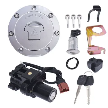 

FOR Honda CBR 600RR 1000RR Ignition Switch Fuel Gas Cap Seat Lock Key 2007-2014