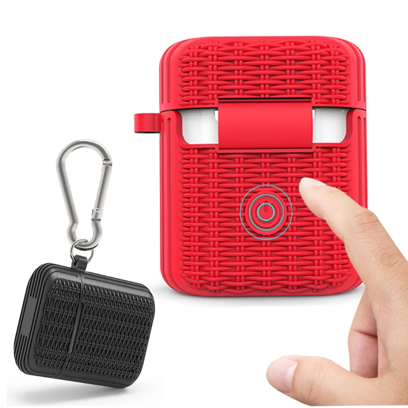 

Silicone Protecive Case Cover for Huawei Freebuds 2 Honor Flypods Fashionable Wireless Earphone Charging Box Case Waist Buckle