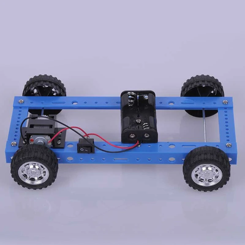 

K910 Smart DIY Model 2WD Four Wheels Car Motor Drive DC Motor Auto Assemble Kit Y1QB