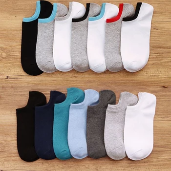 

USUS-Mset thin colorful ankle man socks spring cotton short socks