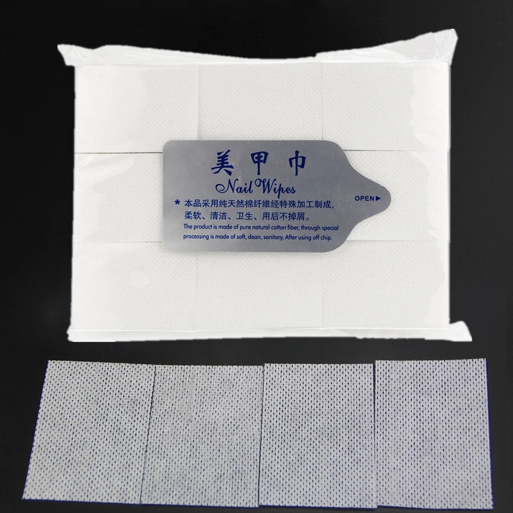 LKE 700pcs Nail Cotton Wipes UV Gel Tips Polish Remover Cleaner Lint Paper Pad Art Cleaning Manicure Tool | Красота и здоровье