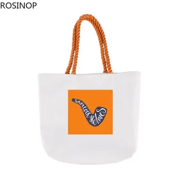 

Rosinop foldable shopping tote bag cute canvas tote bag women designer tote my melody bear cartoon cat flower print