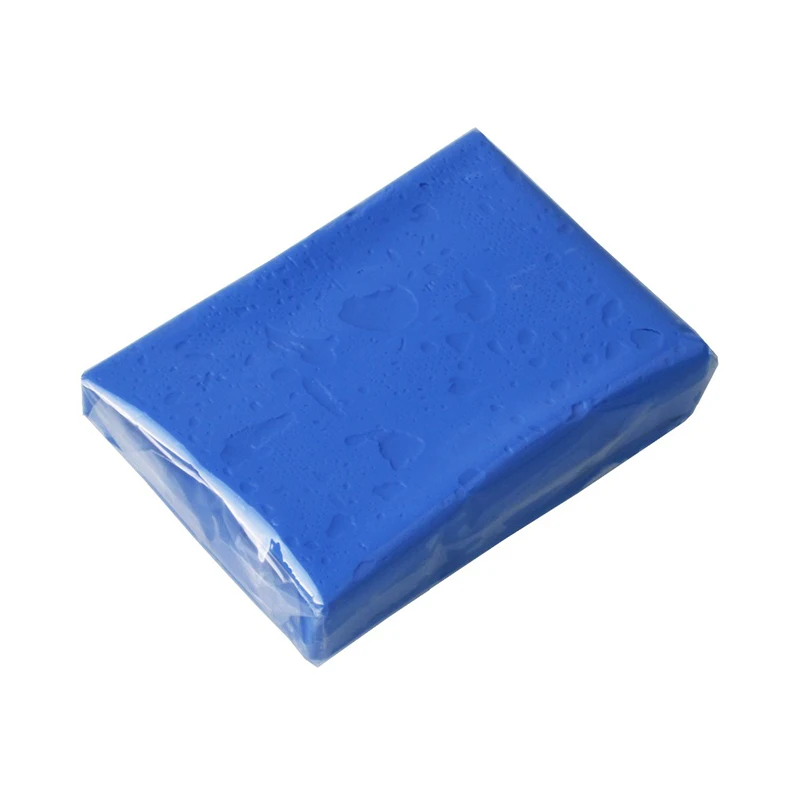 Автомобильная глиняная Чистящая панель, синяя практичная Волшебная глиняная мини-мойка 180 г