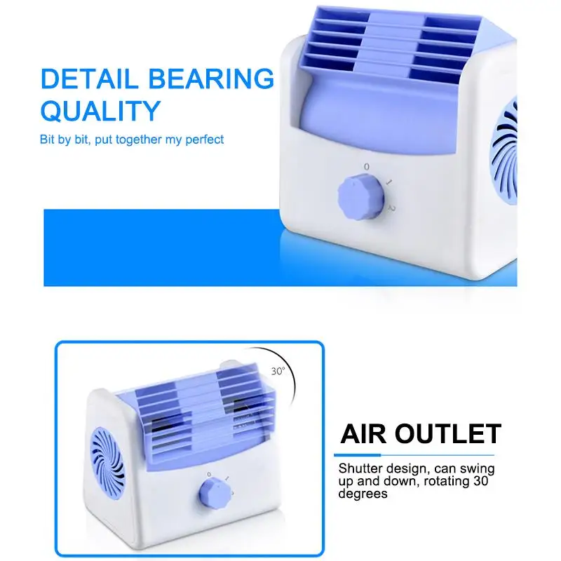 Portable Car Air Fan Cooler DC12V-24V Car Air Conditioner Auto Vehicle Summer Car Electronics Adjustable Speed Quiet Cooling Fan